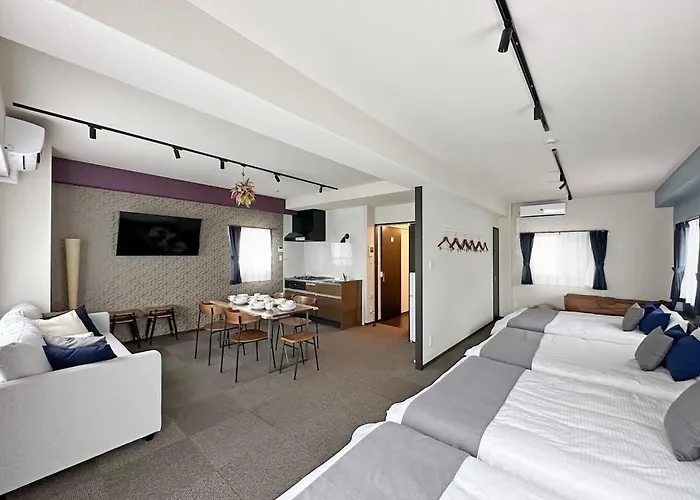 Bhotel Nagomi - 1 Bedroom Apt On The 9Th Flr With City View For 10 Ppl