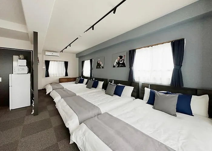 Bhotel Nagomi - 1 Bedroom Apt On The 9Th Flr With City View For 10 Ppl
